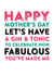 happy mother's Mothers Day Card 3512 created by Do You Punctuate?