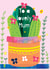 mothers cactus Mothers Day Card 28047 created by Louise Wright