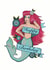 birthday mermaid Birthday Card 30909 created by Sailor Made