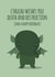 Cute Birthday Card - H.P Lovecraft - Cthulhu created by Coffee + Unicorns