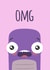 cute omg Congratulations Card 8482 created by Coffee + Unicorns