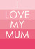 pink mum Mothers Day Card 8496 created by Betsy Benn