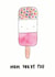 Fabulous Birthday Card - Ice Lolly - Pun - Mum Youre Fab created by Nicole Julia