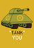 tank thank Thank You Card 1232 created by Adrian Serghie