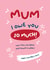 Mum, I owe you so much created by PaperJam Print Co.