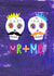 Mr + Mr - Skull themed wedding card created by Double Thumbs Up!