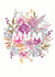 Classic Mother's Day Card - Pretty Florals - Bouquet created by Louise Tiler