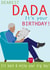 dada Grandfather Birthday Card 8837 created by Personalised Celebrations