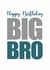 Big bro birthday card created by Duckduckle Design