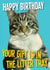 Cat kitten Birthday Card 7875 created by kissmekwik