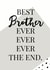 brother best Love & Friendship Card 31475 created by Oh So Serendipity