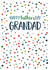 Classic Typography Fathers Day Card - Grandad - Polka Dots - Happy Father's Day Grandad created by Claire Giles