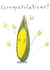Cute Vegetable Congratulations, Popcorn, Farmer, Gardener, Well Done, Exam created by Jo Clark