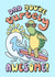 Turtley Awesome Dad Animal Pun Card created by Katie Ruby Illustration