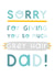 Grey hair dad card created by Joanne Hawker