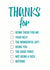 thanks help Thank You Card 31800 created by Peabody Studio