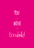 friend wine Birthday Card 26861 created by Caryl Halstead