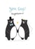 Black bear wedding created by Abbie Imagine