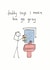dad grey Birthday Card 28417 created by Greetings by Nibby Williams