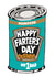 Funny Mansize Beans Fathers Day Card - Dad - Heinz - Happy Farter's Day No 1 Dad created by Cardinky