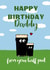 dad pint Humour Card 7163 created by Giddy Kipper