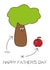 apple tree Father's Day Card 27462 created by CushoPeas