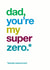dad thanks Father's Day Card 31857 created by Wordplay Design