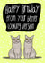 TWIN YELLOW Birthday Card 9627 created by Koro Cinco