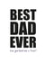 best dad Father's Day Card 31331 created by Duckduckle Design