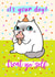 cat cute Birthday Card 9775 created by Miümi Cat