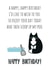funny illustration Birthday Card 9780 created by Miümi Cat