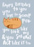 funny song Birthday Card 9782 created by Miümi Cat