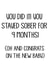 SOBER CONGRATULATIONS New Baby Card 9043 created by Pack a Punch Designs