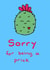 for being Sorry Card 9838 created by Peach Panda Studio