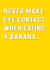 funny banana Humour Card 6565 created by Redback Cards