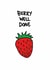 Berry well done congratulations card created by Cat Flap Cards