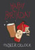 red grey Birthday Card 9927 created by Sourpuss