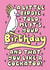 Funny birthday card for someone that loves a cockatoo created by Katie Ruby Illustration