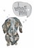 Cute Valentines Day Card - Pun - Dachshund - I Woof You created by Dotty Dog Art