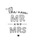 New MR and MRS wedding card created by Jodie Gaul & Co