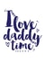 ilovedaddy Dad Father's Day Card 27724 created by Lubelu London