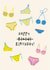 bikini holiday Birthday Card 4685 created by Coupole Carnaby