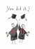 graduation congratulation Graduation Card 6066 created by Greetings by Nibby Williams