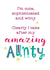 I take after my amazing Aunty card created by Silly Prints