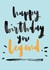 happy Male Birthday Card 4455 created by Bee Davies