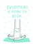 rabbit positive Thinking of you Card 2924 created by Sarah Ray