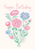 Classic Birthday Card - For Her - Flowers created by Andrea Lauren