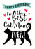 cat best Birthday Card 9879 created by Jon Hall Design
