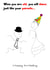 Funny stick men funny birthday card,really funny cards,funny dancing cards,funny friend,mate,hilarious, comical cards,dance like parents dancing Card 33133 created by Rebecca McNamara