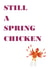 spring chicken Birthday Card 32268 created by Designer Poems